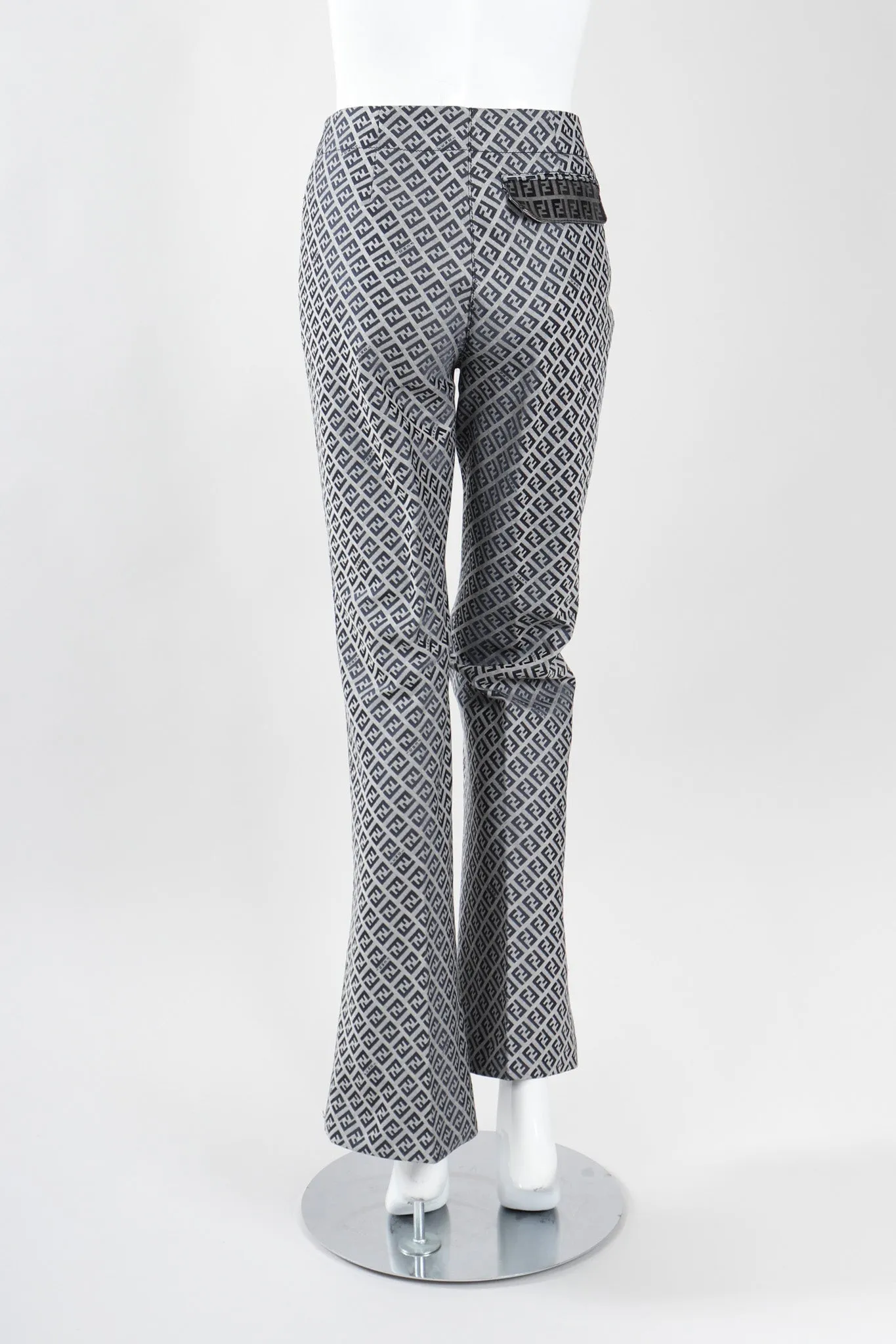 Iridescent Zucca Trouser Flare