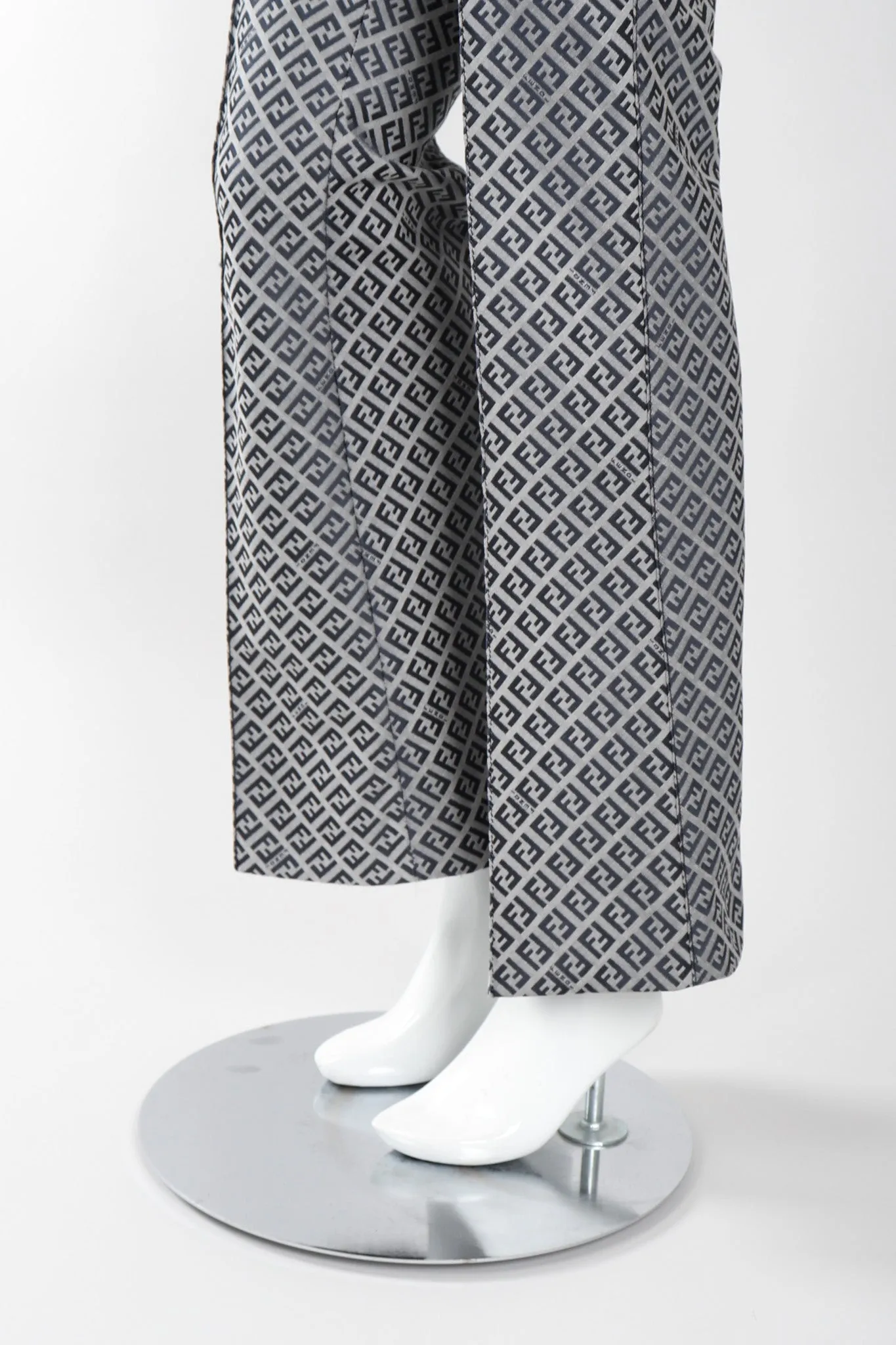 Iridescent Zucca Trouser Flare