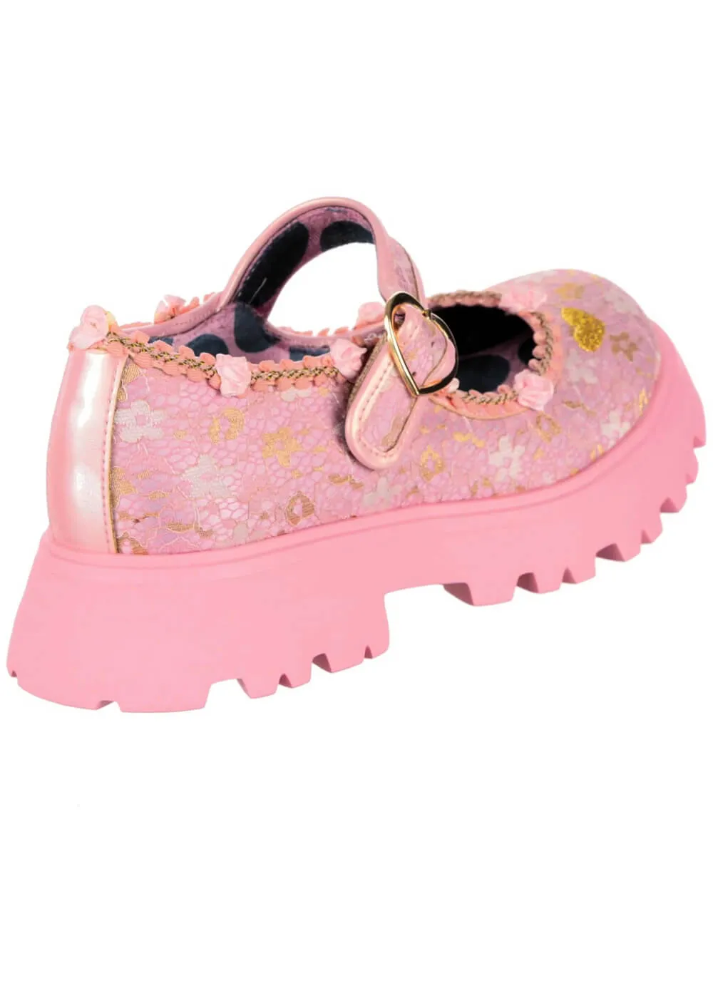 Irregular Choice Sweet Surprise Mary Janes Pink
