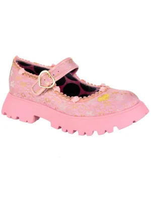 Irregular Choice Sweet Surprise Mary Janes Pink