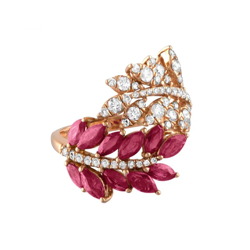 Jane Kaye Double Leaf Ring