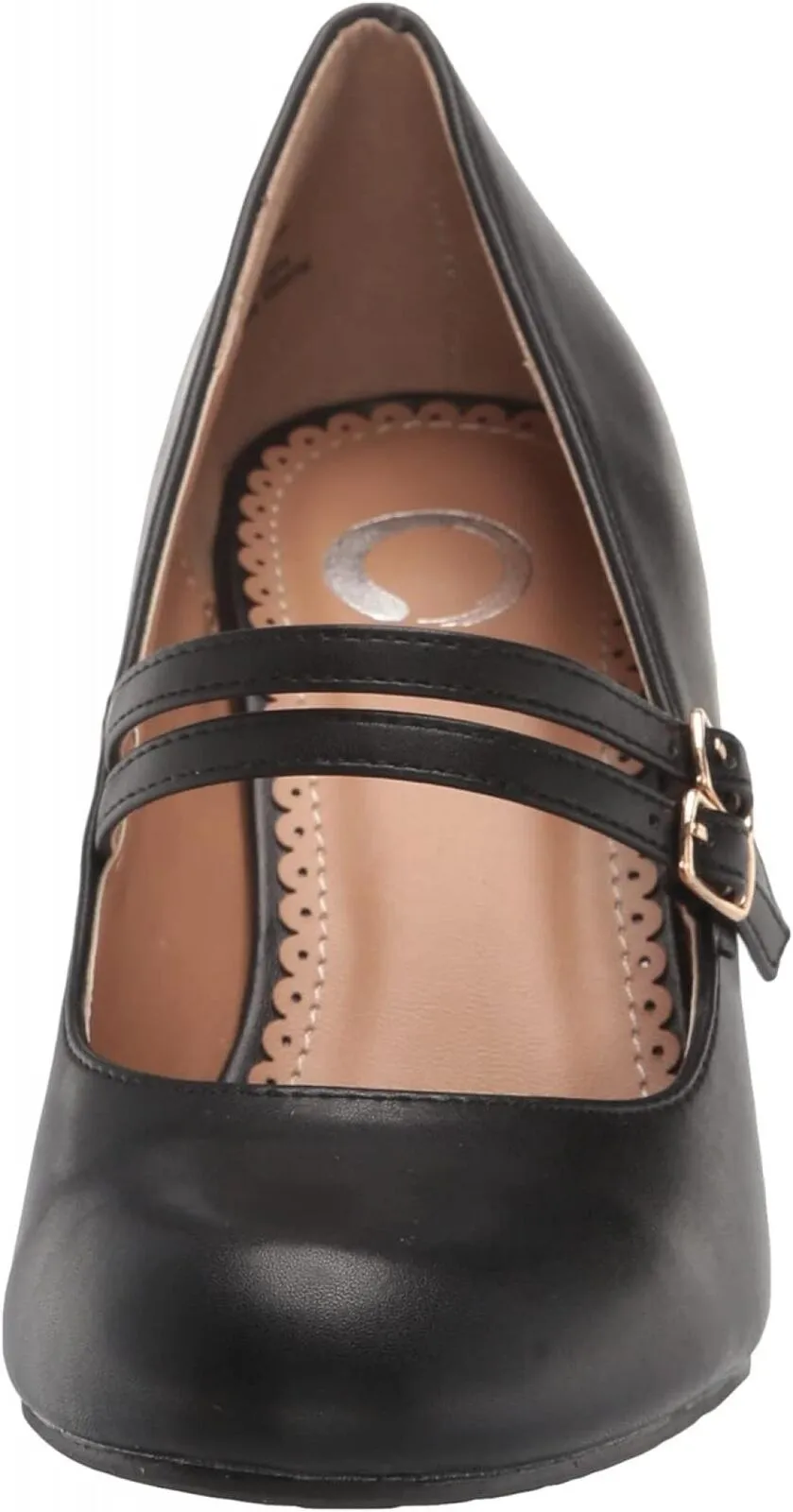 Journee Collection Women's Windy Pump Heels Shoes WINDY-PUMP Black 8.5M