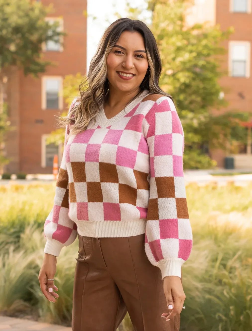Just Checking in Sweater