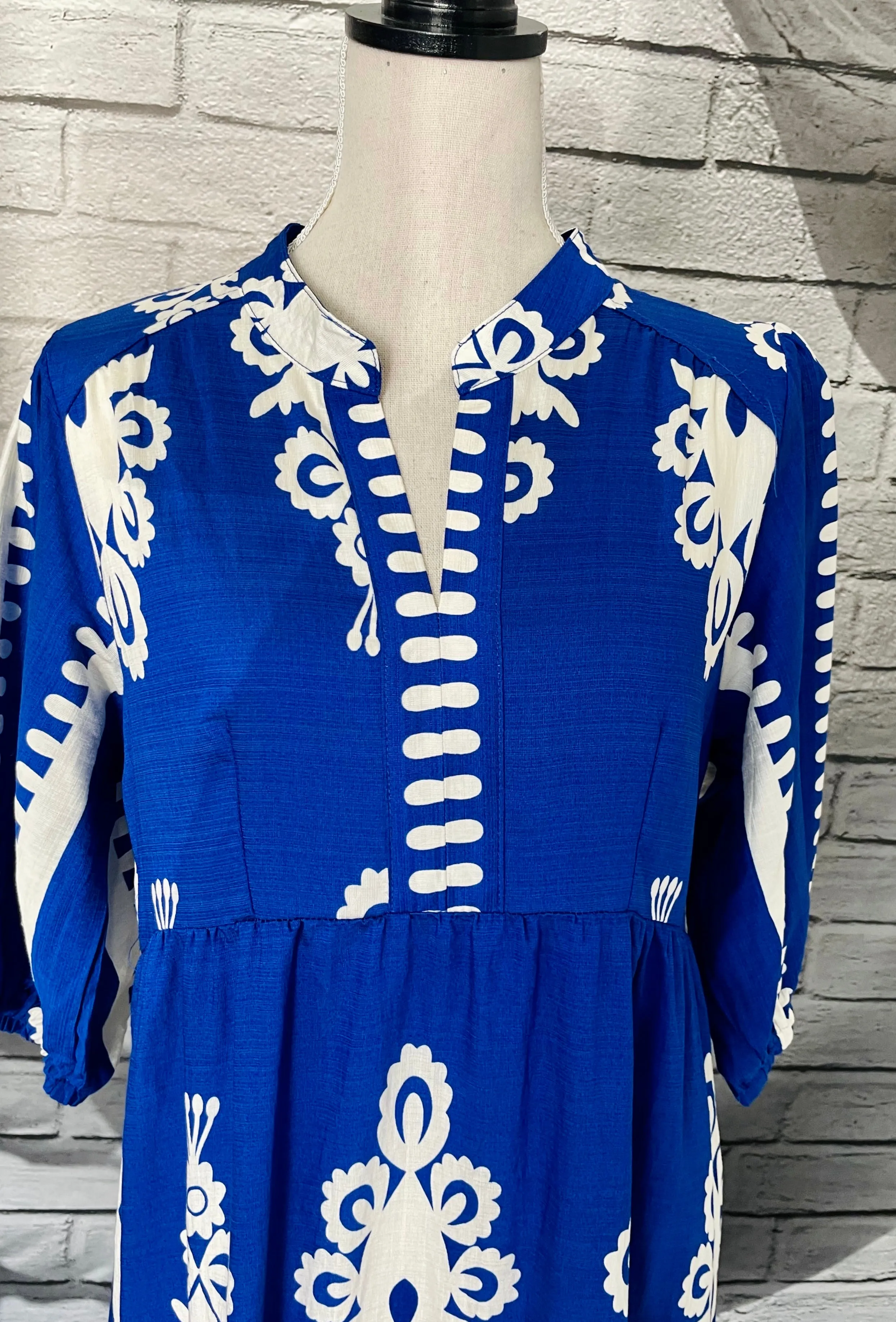 Kai Midi Dress Cobalt