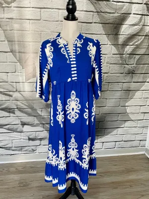 Kai Midi Dress Cobalt