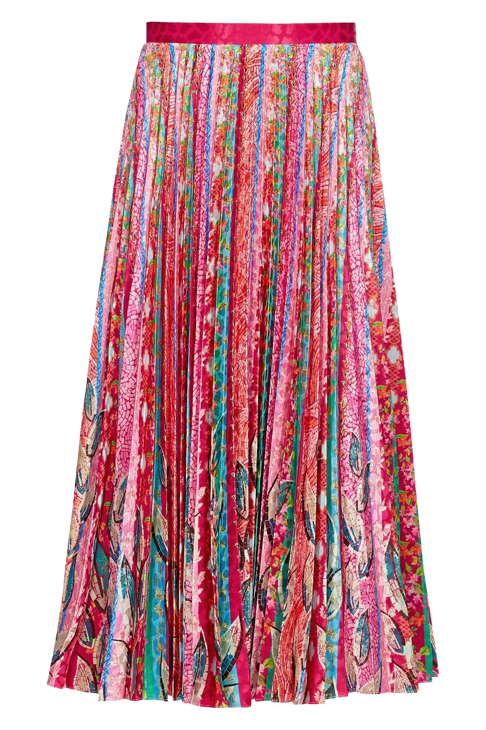 Kim Skirt in Mosaic Stripe