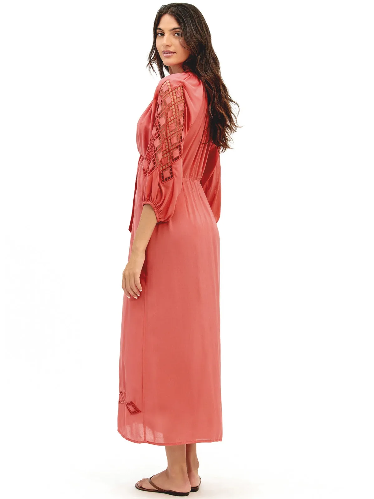Knot Long Caftan ::RET