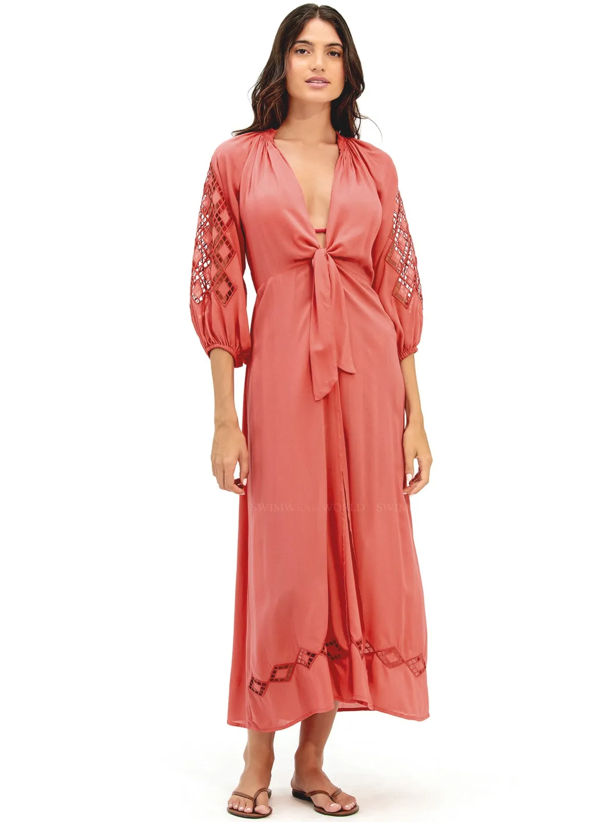 Knot Long Caftan ::RET