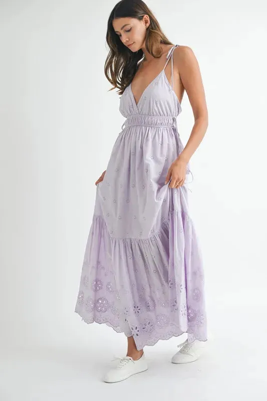 LACE AND STROLL MAXI