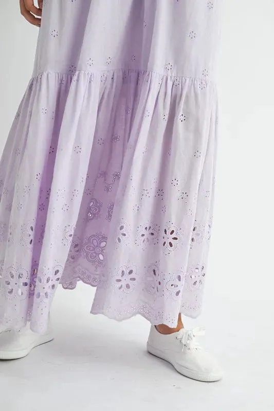 LACE AND STROLL MAXI