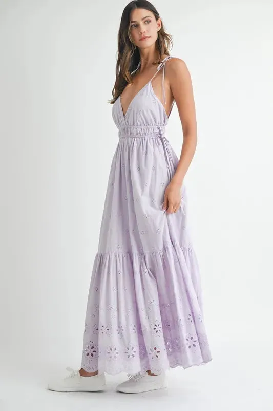 LACE AND STROLL MAXI