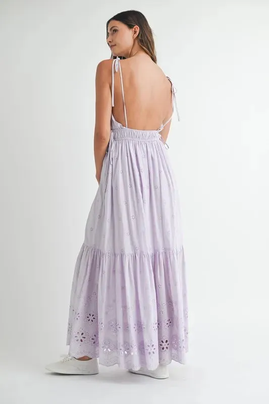 LACE AND STROLL MAXI
