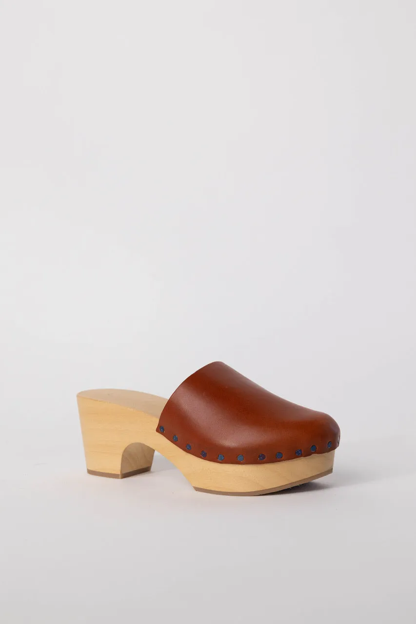 Leather Mule Clog