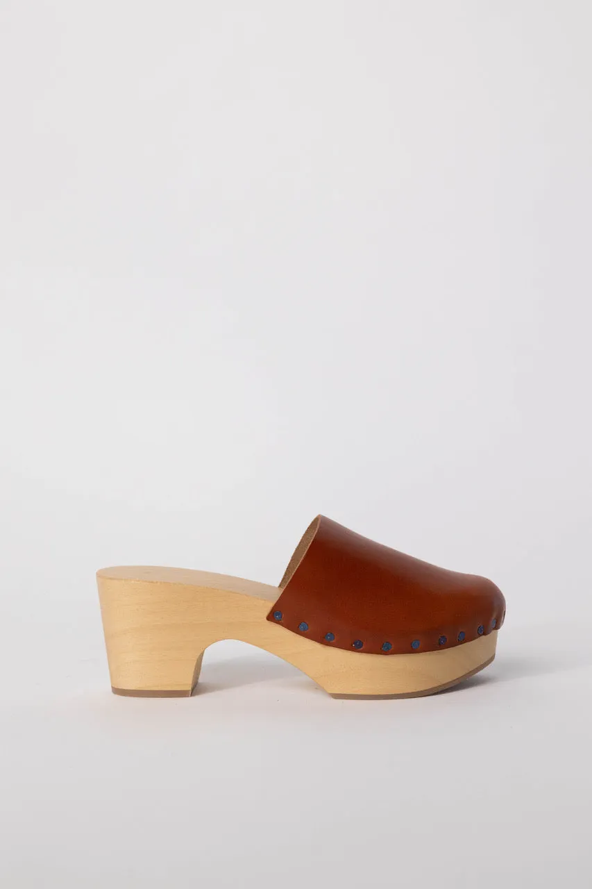 Leather Mule Clog