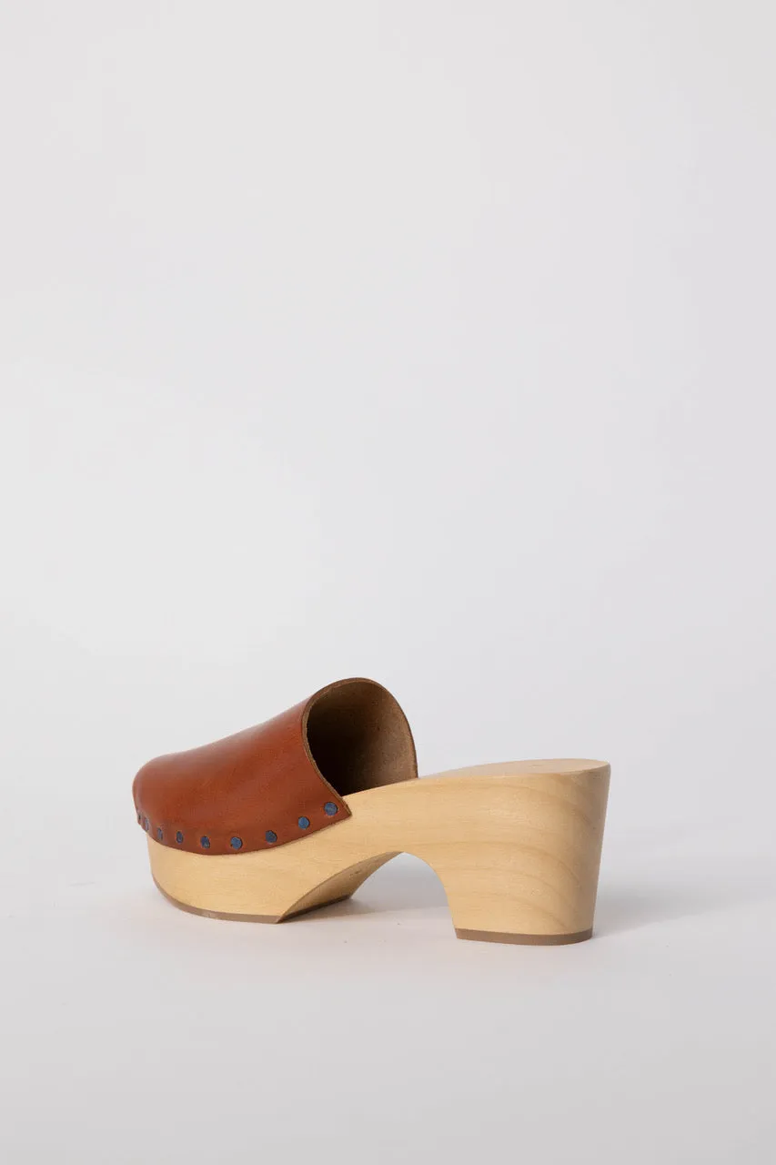 Leather Mule Clog