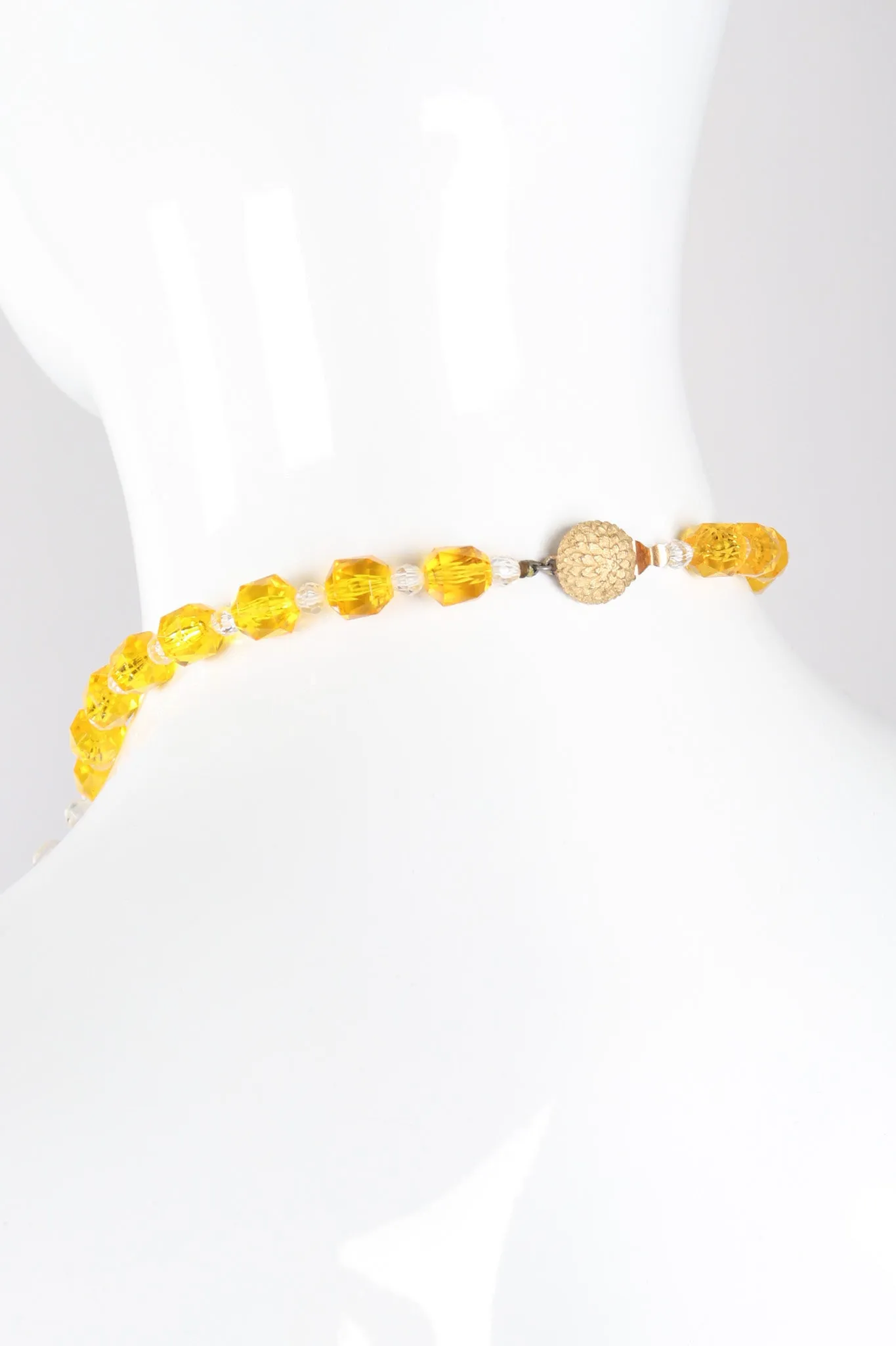 Lemon Drop Bib Necklace