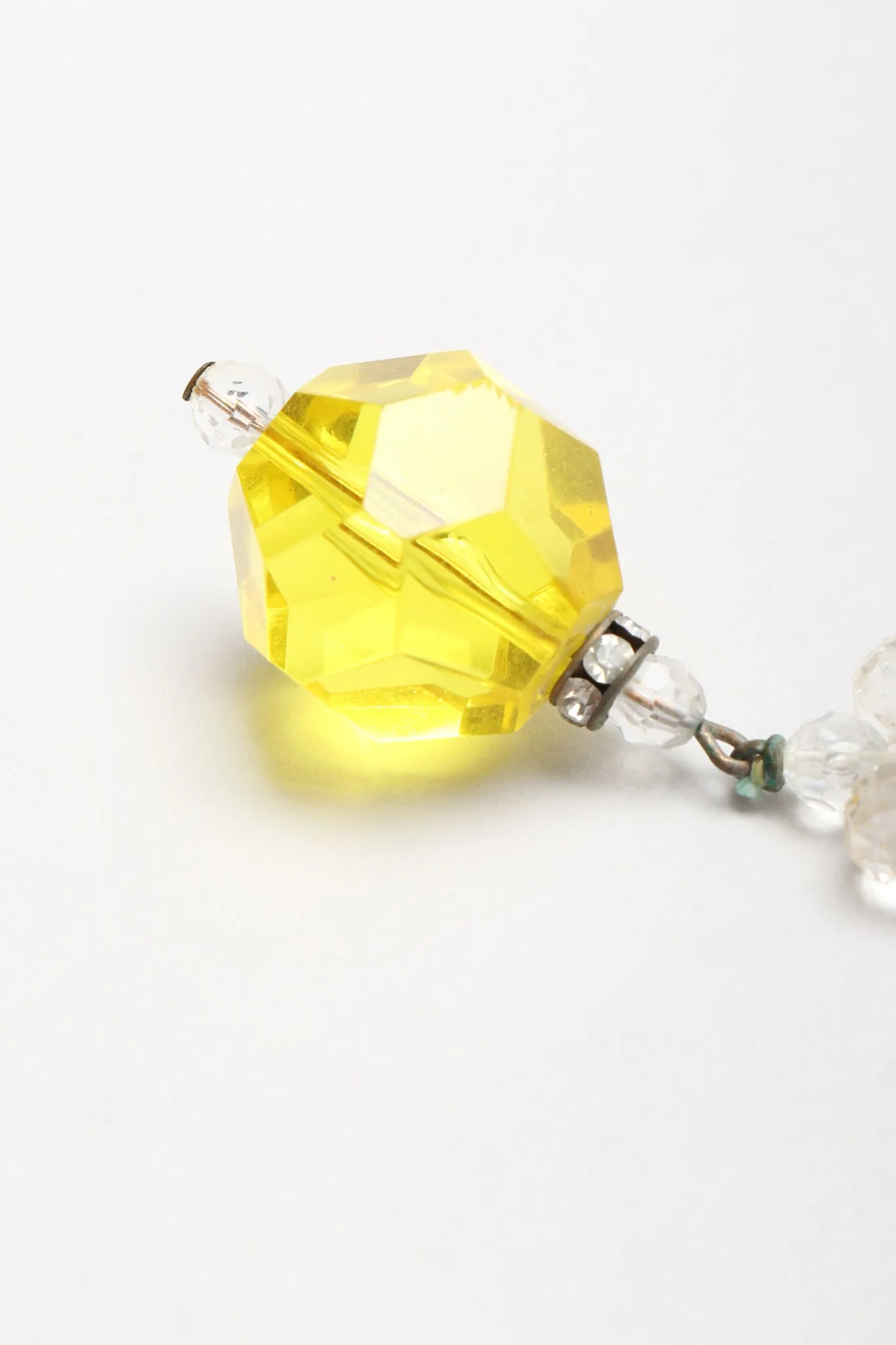 Lemon Drop Bib Necklace