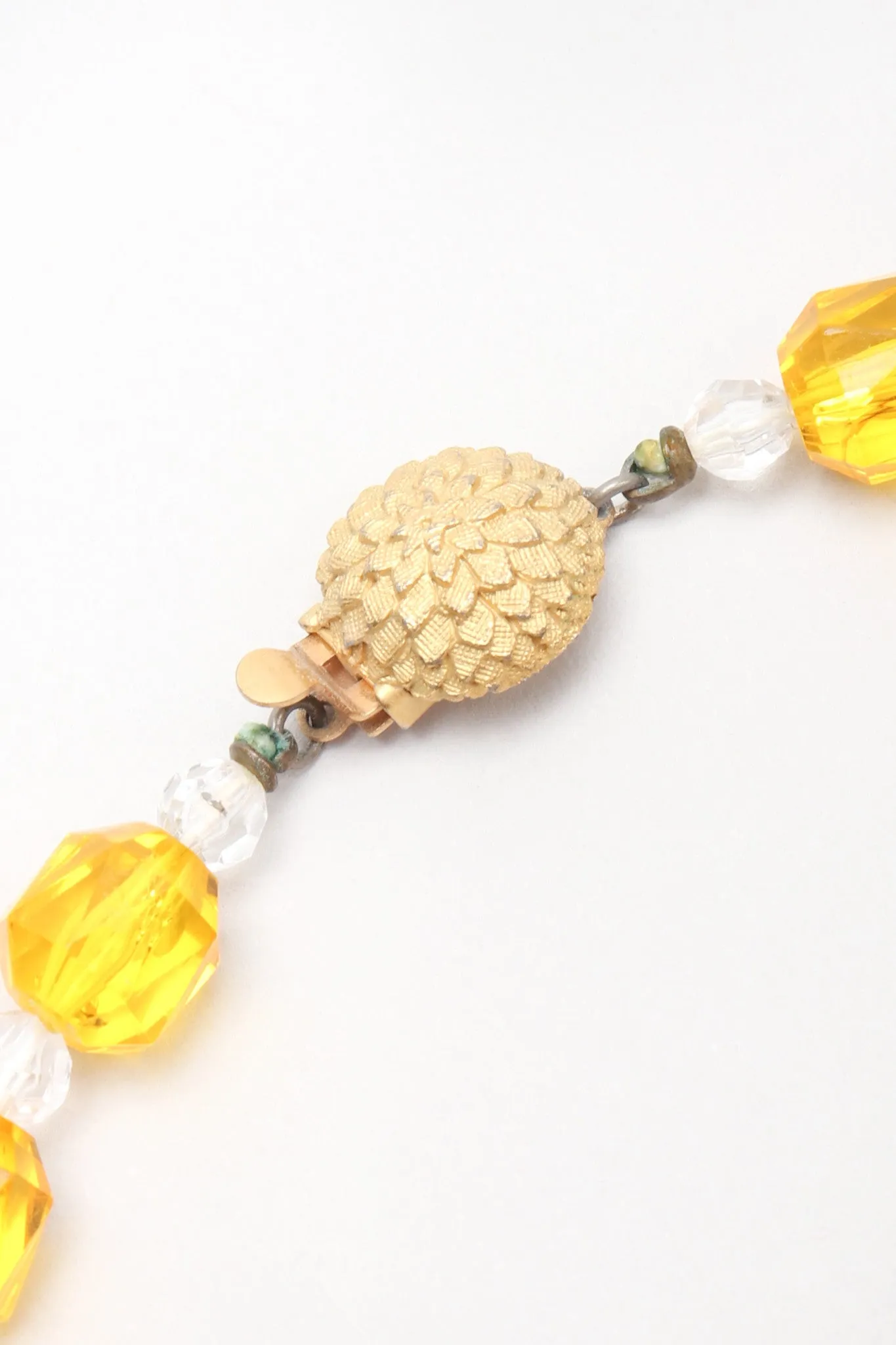 Lemon Drop Bib Necklace