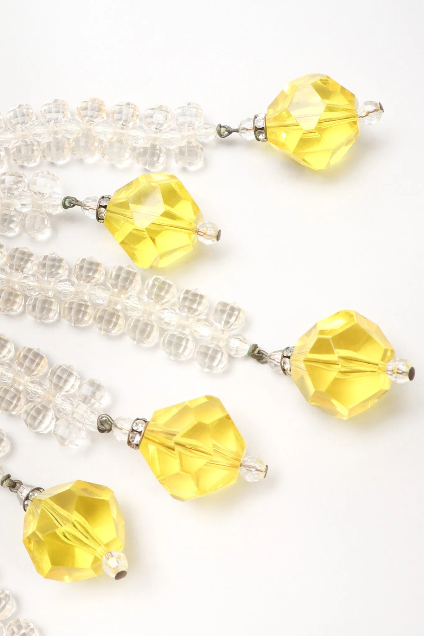 Lemon Drop Bib Necklace