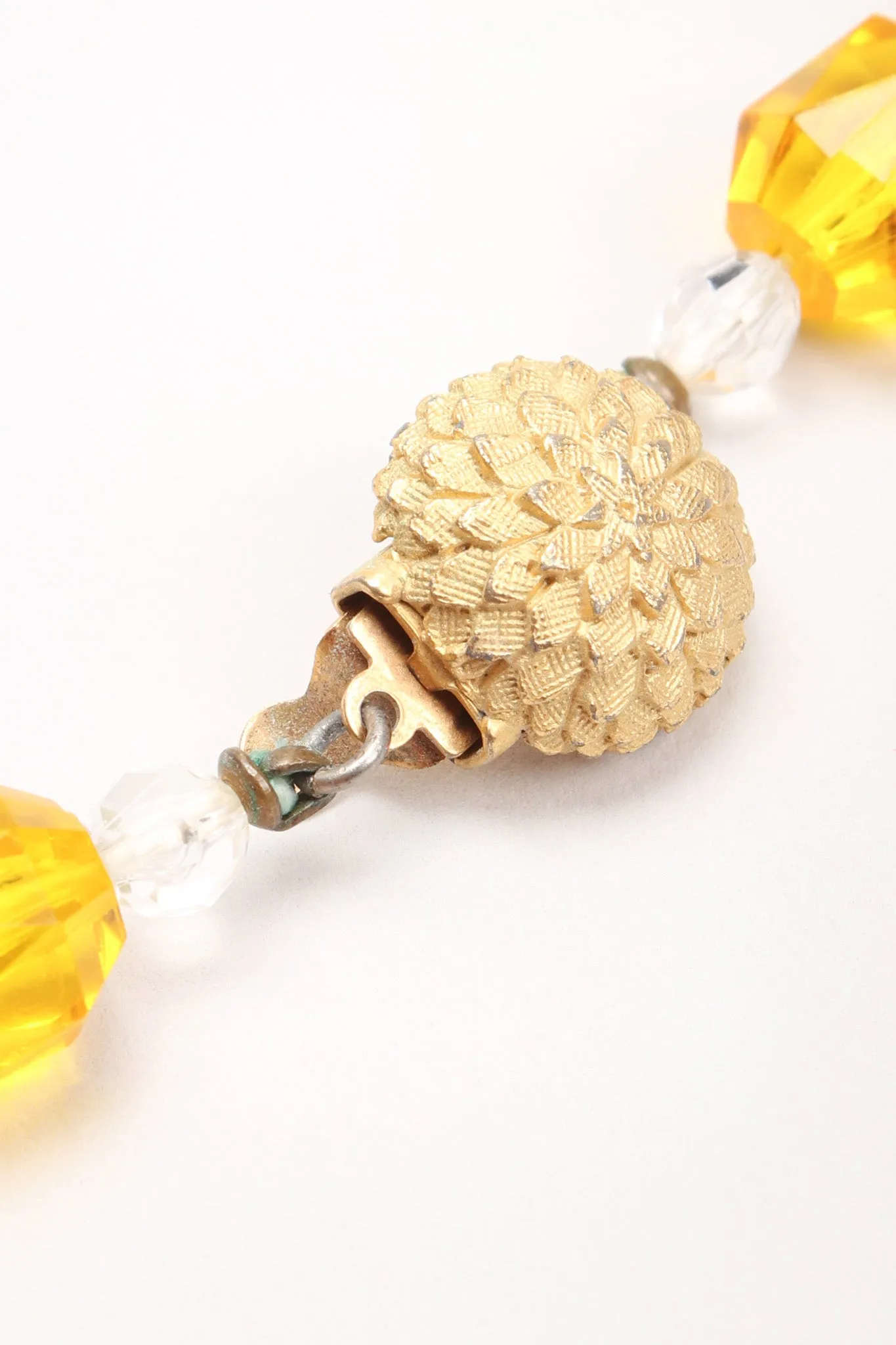 Lemon Drop Bib Necklace