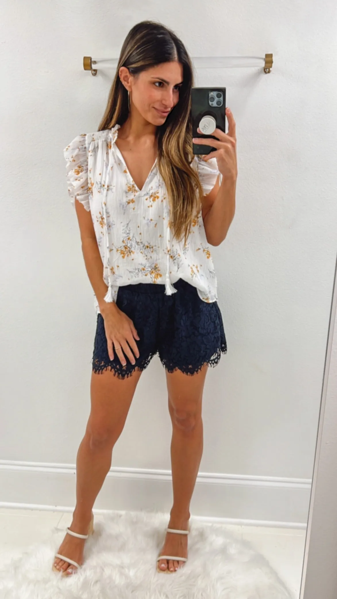 Lexi Lace Shorts // LAST PAIR
