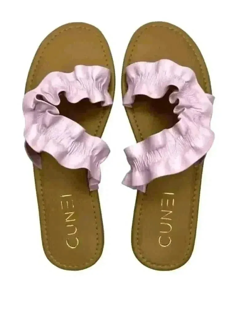 Light Pink Swirl Flats