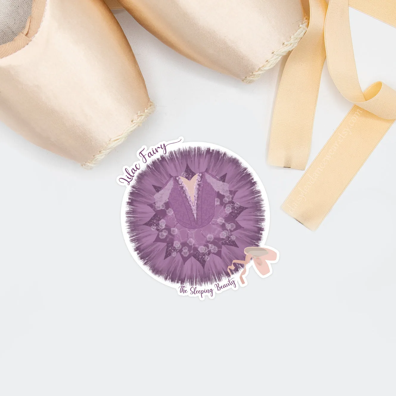 Lilac Fairy Tutu Sticker