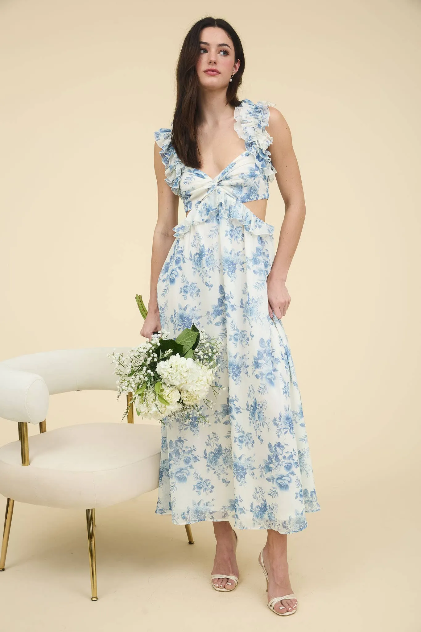 LILLY BLOOM FLORAL DRESS