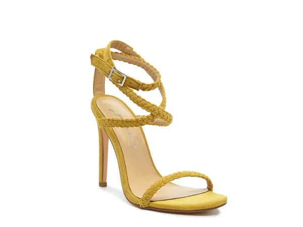London Rag Sherri Suede Stiletto Sling-Back Sandals