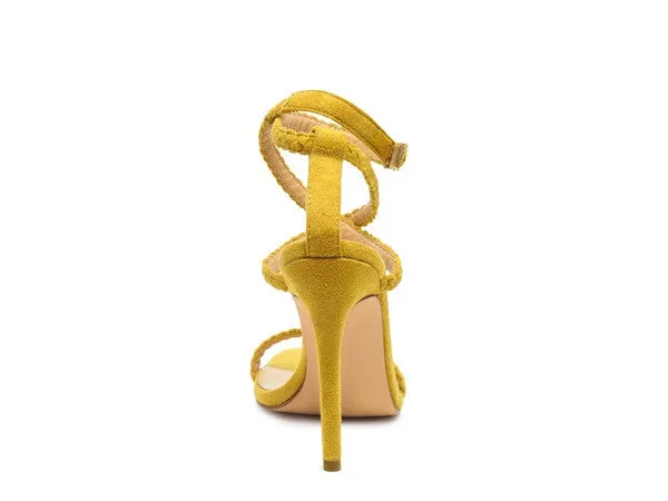 London Rag Sherri Suede Stiletto Sling-Back Sandals