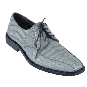 Los Altos Gray Crocodile Bike Toe Shoes Gator Shoes