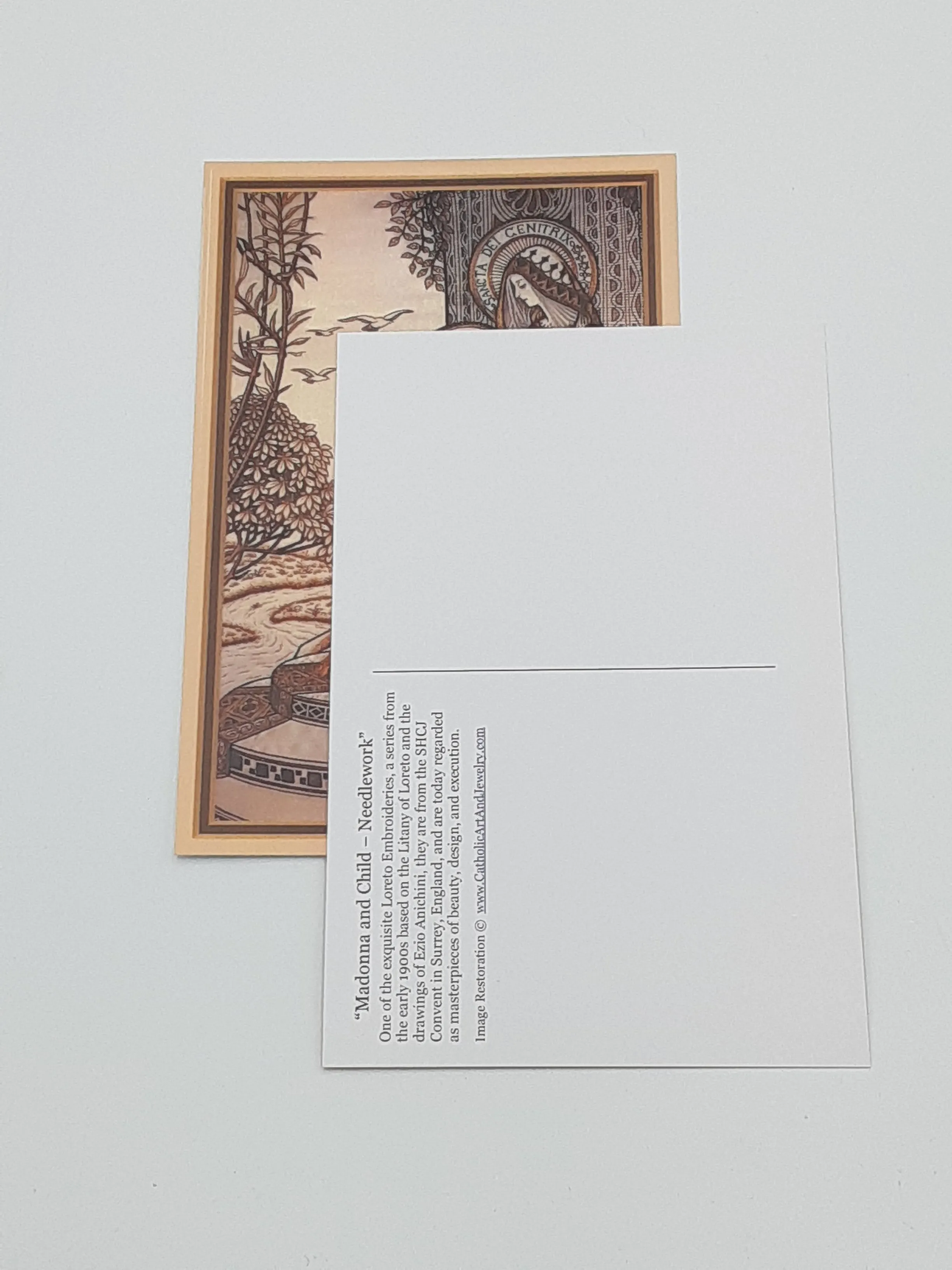 Madonna and Child - Post Cards - Litany of Loreto