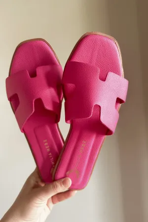 Mallorca H Flats - Pink