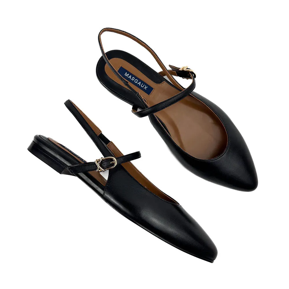 Margaux - The Crosby Sling (Black Nappa)