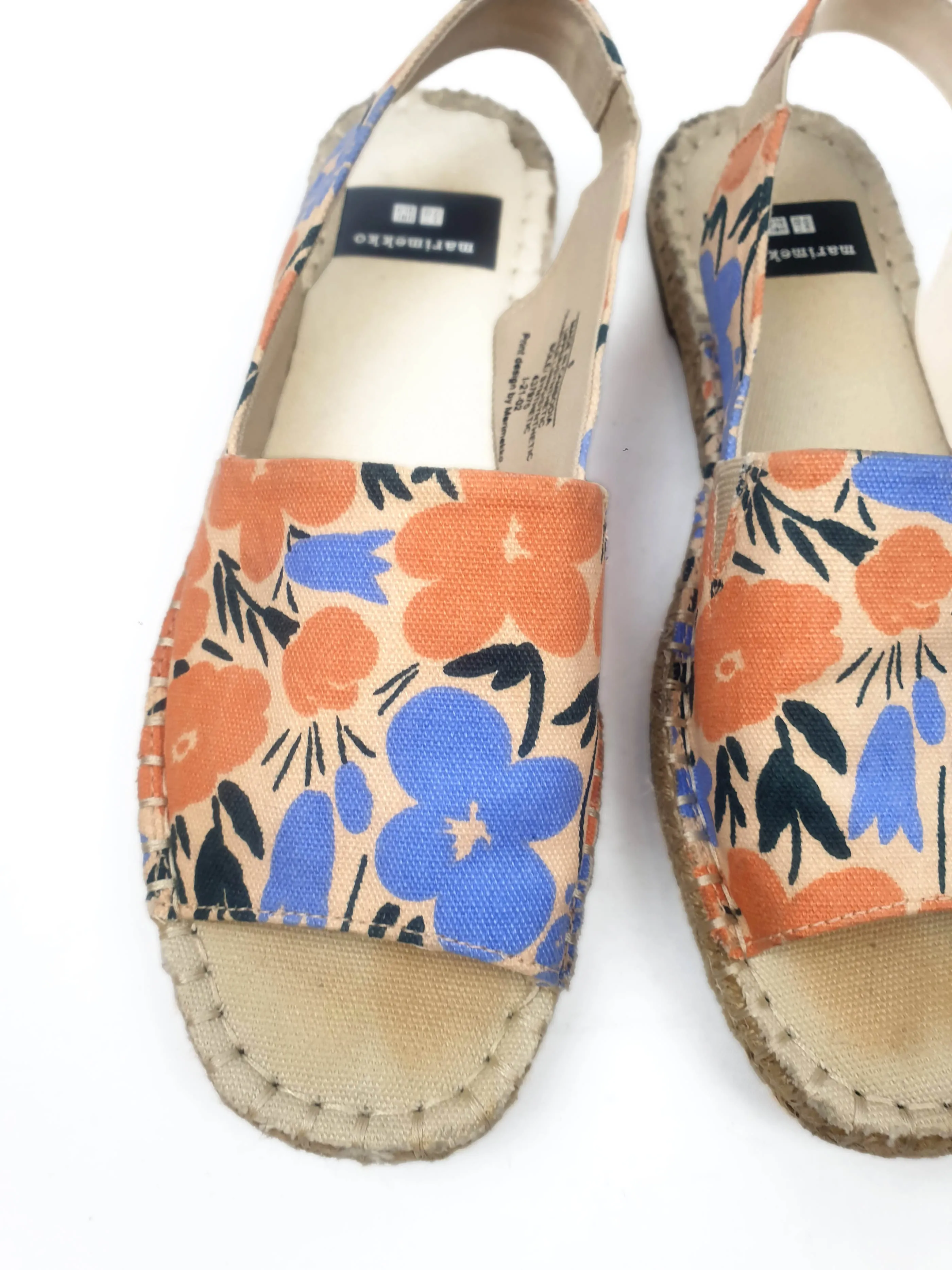 Marimekko   Uniqlo unique print shoes size small