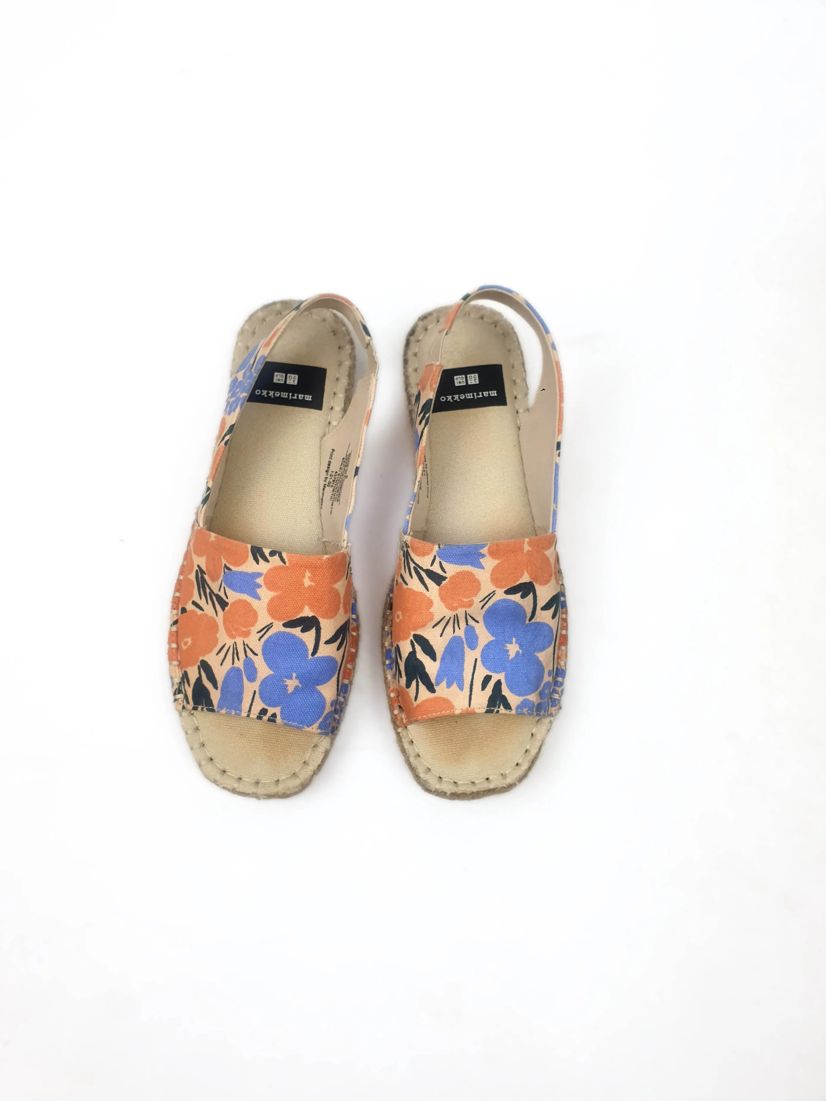 Marimekko   Uniqlo unique print shoes size small