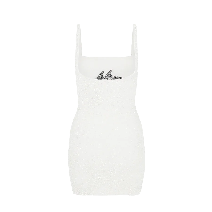 Marina Hand Beaded Luxury Mini Dress