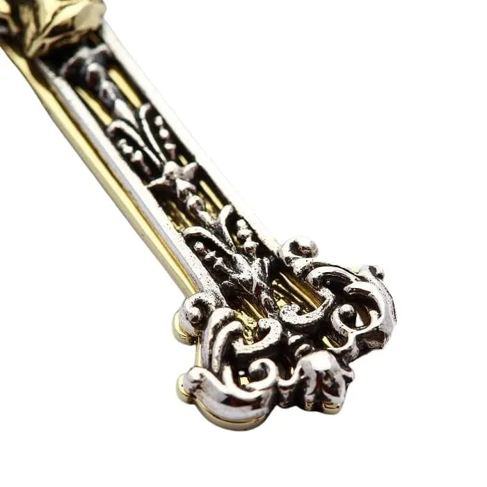Mary Angel Sterling Silver Cross Pendant