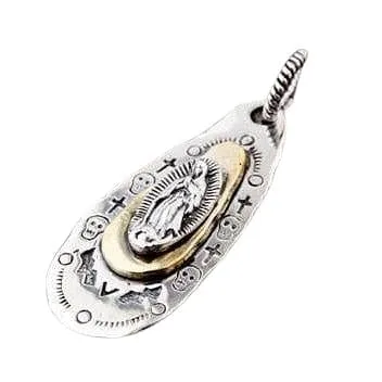 Mary Angel Sterling Silver Pendant