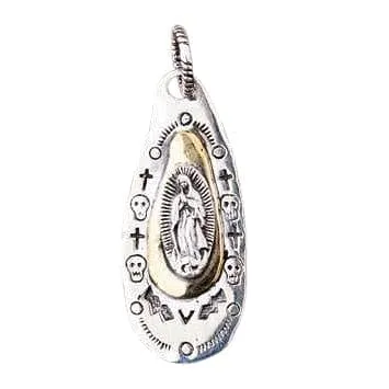 Mary Angel Sterling Silver Pendant