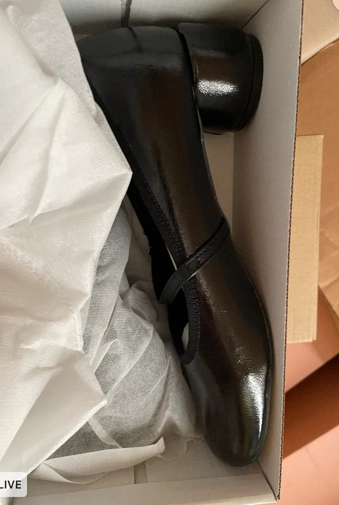 Mary Jane Shoe In Black