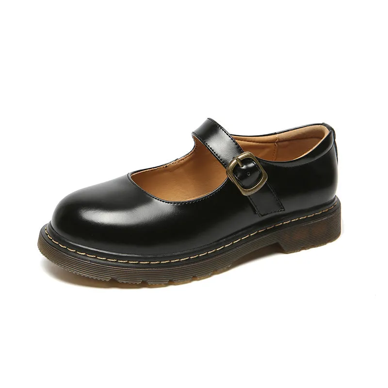 Mary Jane Shoes Thick Sole Women's Height Increasing Shoes