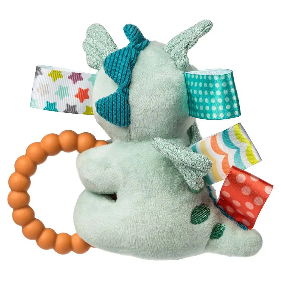 Mary Meyer Taggies Teether Rattle Drax Dragon