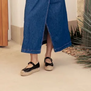 Marza Black Espadrille