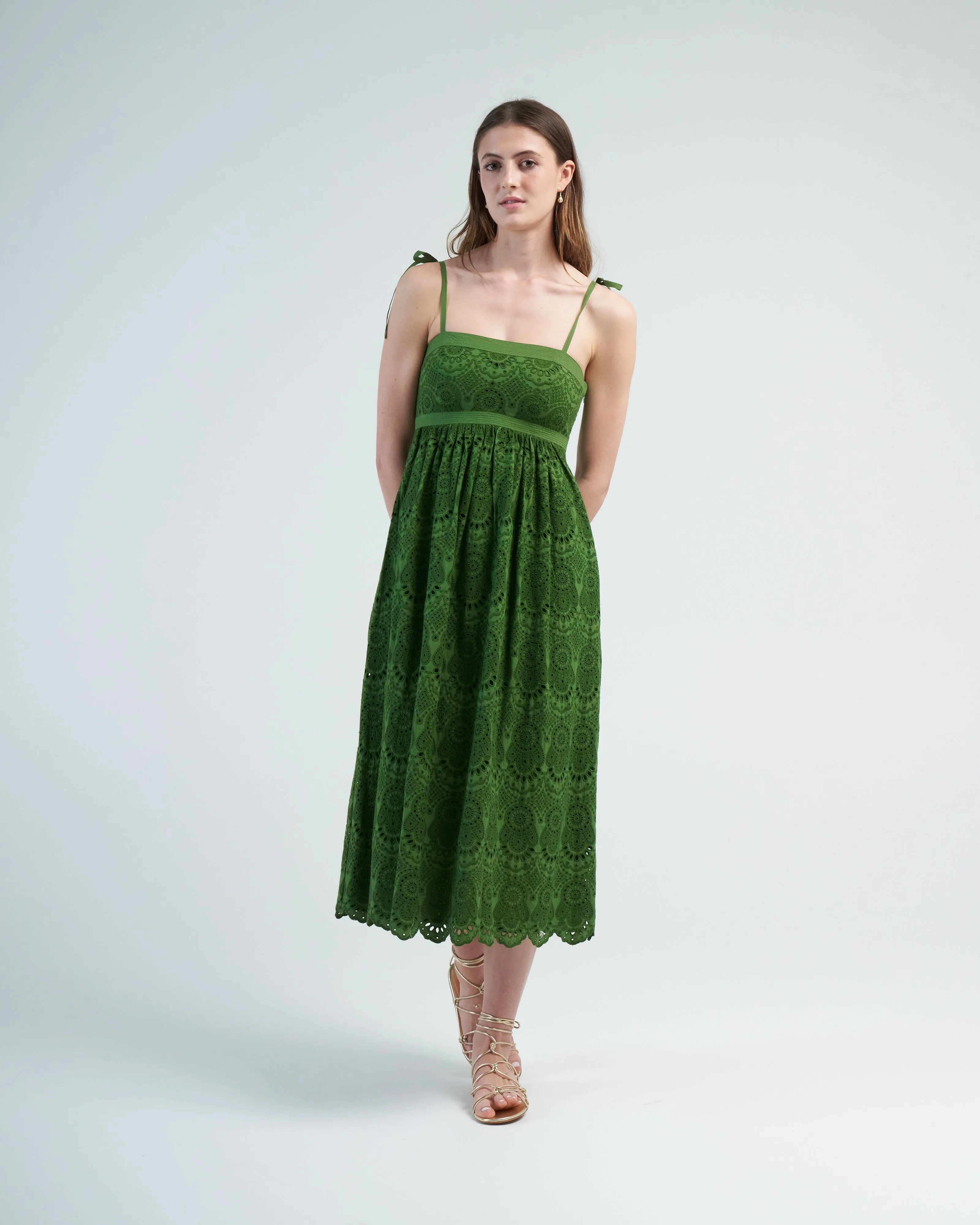 matilde dress - lichen