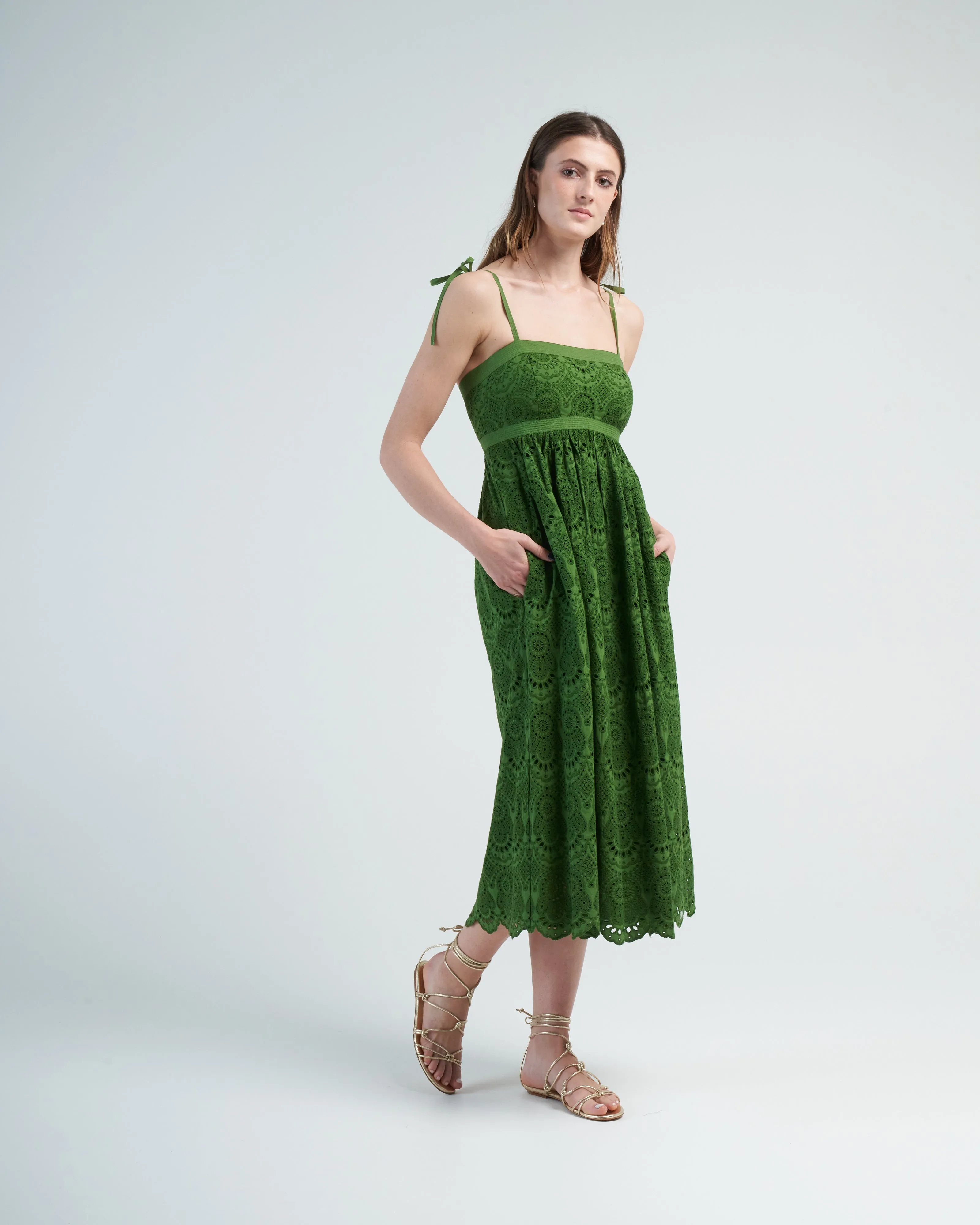 matilde dress - lichen