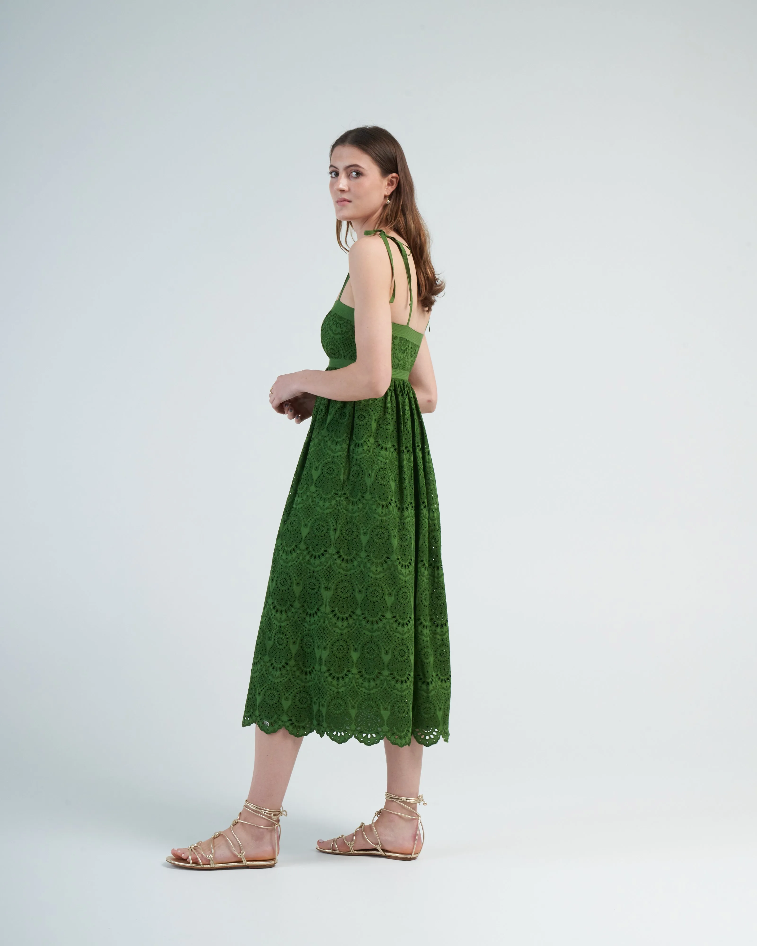 matilde dress - lichen