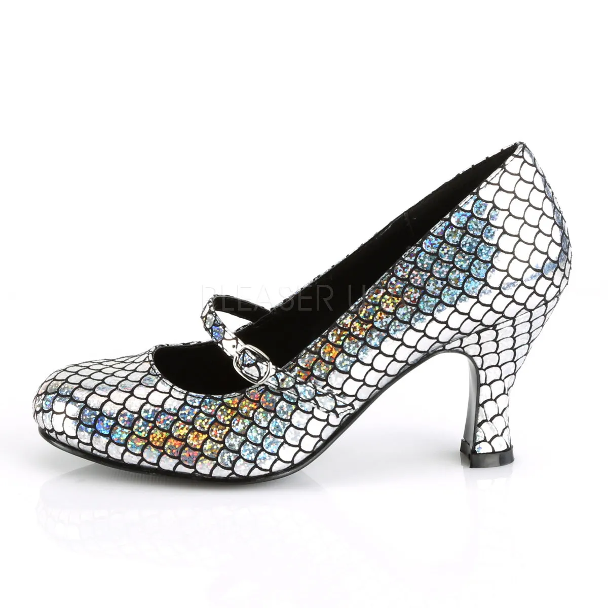 MERMAID-70  Silver Hologram Pu