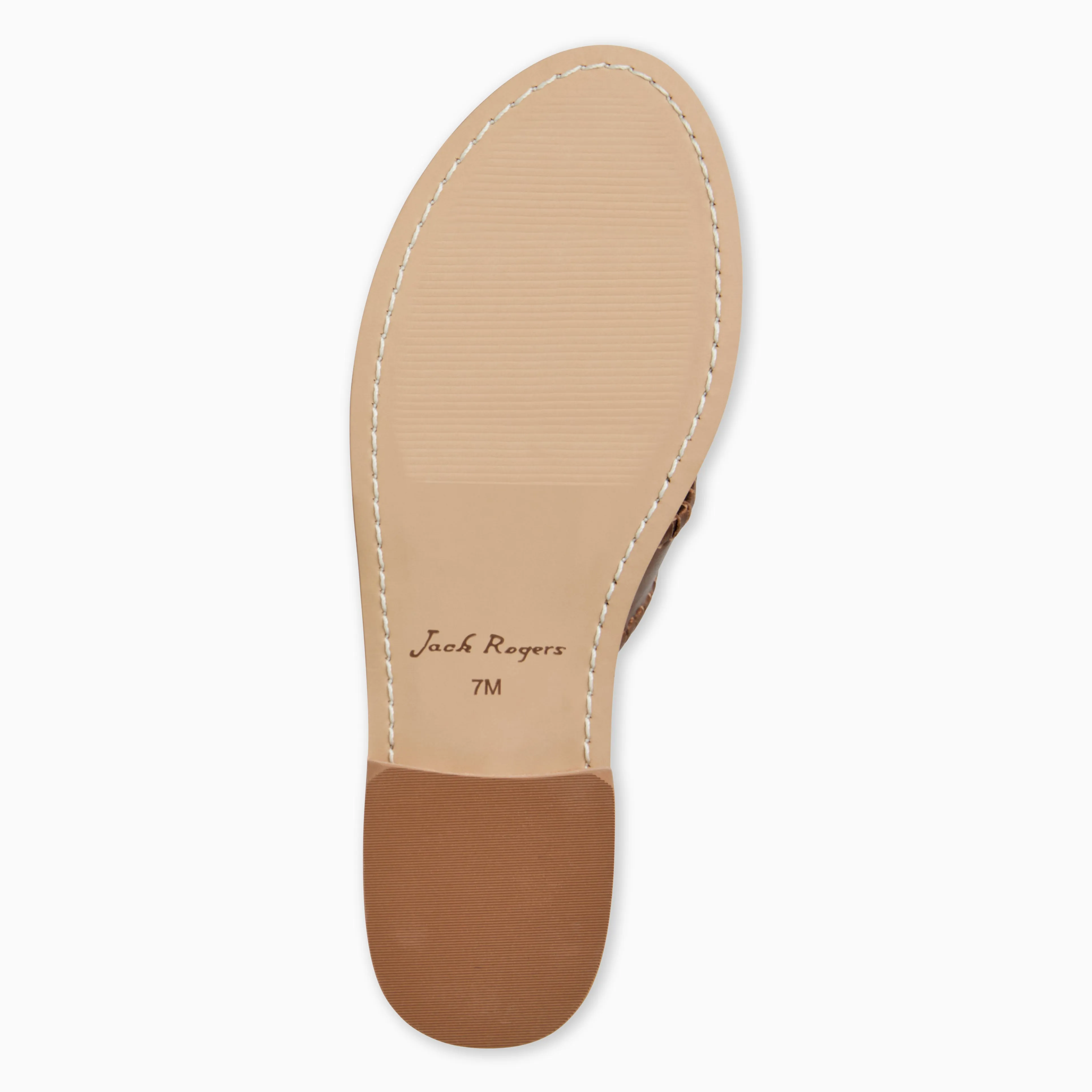 Metallic Jacks Flat Sandal