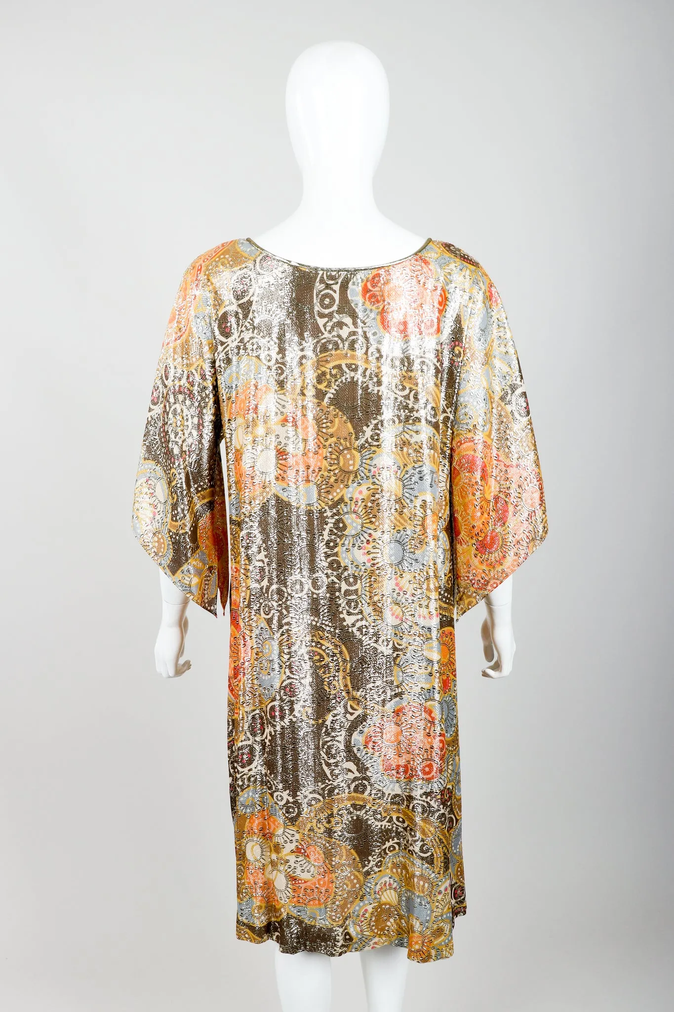 Metallic Lamé Tunic & Pant Set